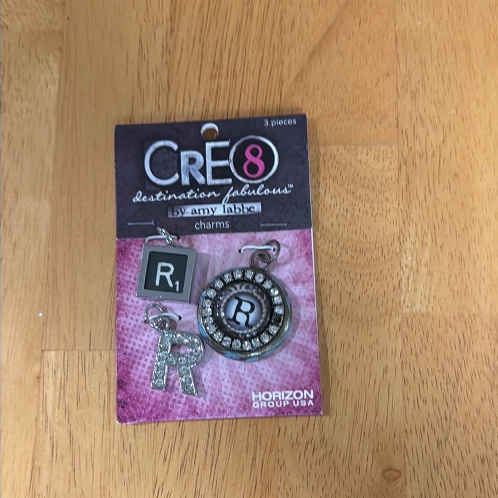 CRE8 Rhinestone Charm Set